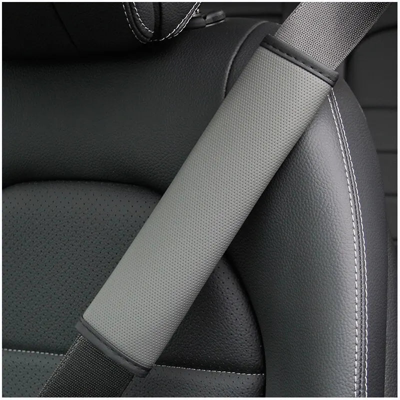 Leather Seat Belt Cover