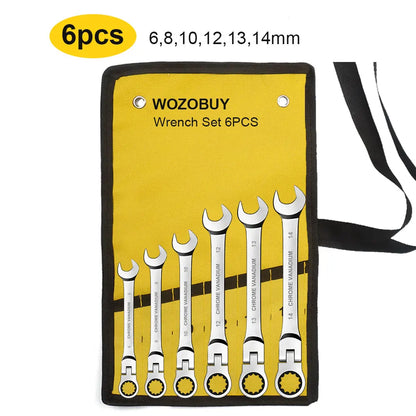 Flex Head Wrench Set