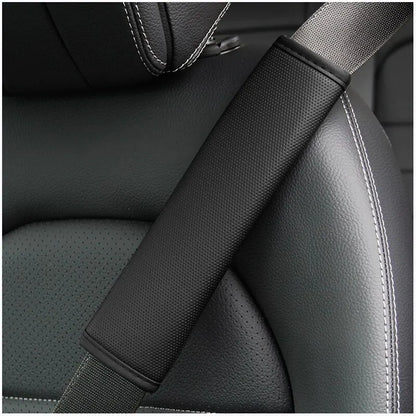 Leather Seat Belt Cover