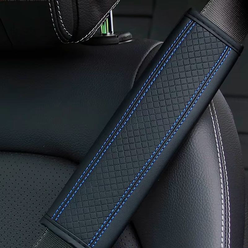 Leather Seat Belt Cover